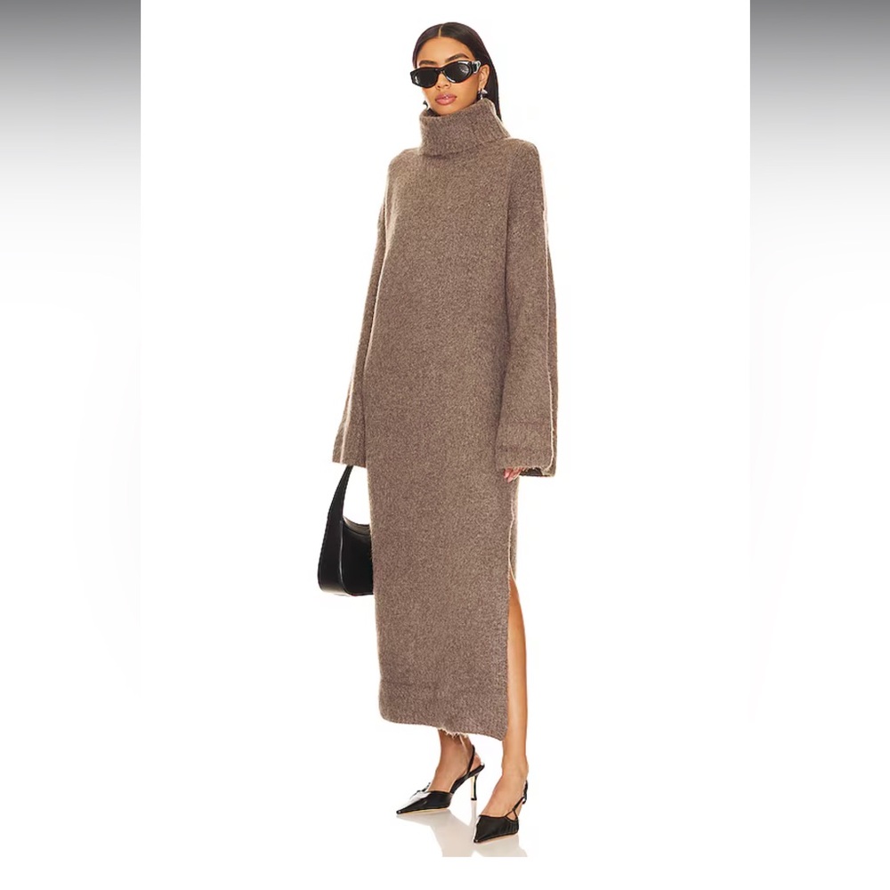 Willow Sweater Dress in Ash Grey
SNDYS